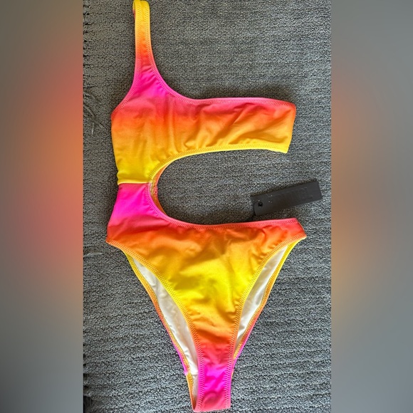 NWT TRIANGL Velvet Ombre Cutout One
Piece Swimsuit - Picture 2 of 7